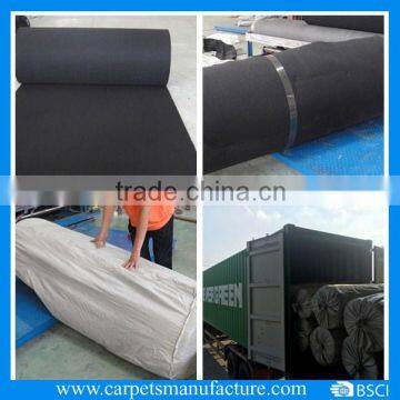 Non-woven Needle Punched Polyester Frieze Carpet photo-4