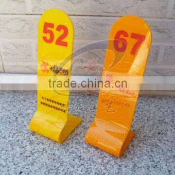Customized Printed Acrylic Table Numbers for Restaurant photo-3