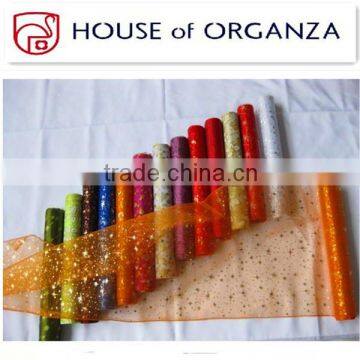 Glitter Bronzing Organza Fabric