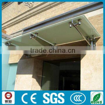 modern tempered glass awning designs