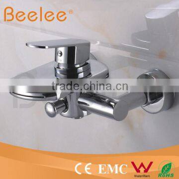 Beelee Wall-mounted Brass Single Handle Bath Faucet