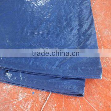 wholesale china factory tarp PP sliver/blue triangle plastic rope plastic sheet waterproof anti-aging antioxidant factory sell