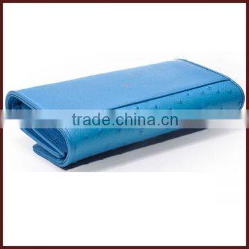 Hot Selling! Ostrich Leather Ladies Hand Purse Fashion Coin Purse photo-3