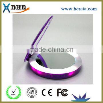Hot Sales Fashion Gift Rohs Power Bank Mirror 2600mah photo-4