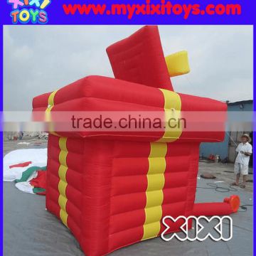 XIXI Giant Outdoor Inflatable Gift Box Cartoon for advertising