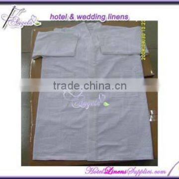 Hotel Bathrobes, Waffle Bath Robes, Cheap Spa Robes in Waffle, White Robes photo-2