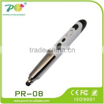 The latest multi-funtional pen wireless mouse with laser pointer