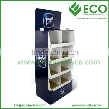 Blue Printed Chewing Gum Pallet Display Stand Wholesale