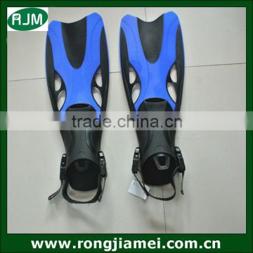 2014 good quality swimming flipper slipper shoes TPE+PP