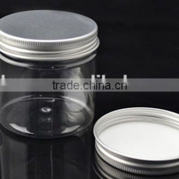 500ml PET plastic large jar with aluminum cap