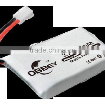 350mah Real Capcaity 1s 3.7v Lipo Battery With JST Connector for RC Drone photo-3