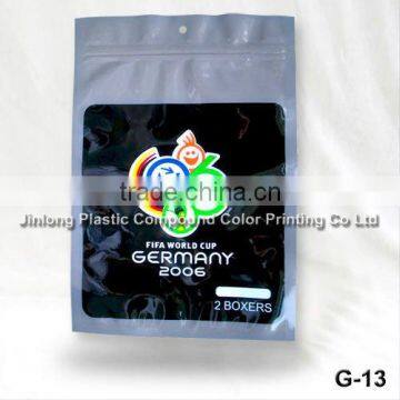 High Quality Zipper Plastic Garment Packaging Bag photo-5