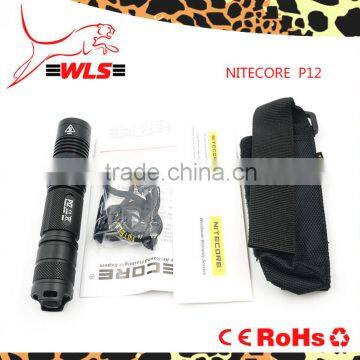 2015 NEW Version Nitecore P12 led flashlight 1000 lumen High power flashlight torch Strobe tactical led flashlight