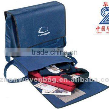 promotional recyclable non woven messenger bag