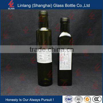 Import Spain Cooking Oil Bottle With Crown Cap Transparent Dorica or Marasca 200ml,250ml,500ml,750ml Glass Olive Oil Bottle photo-5