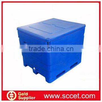 Rotomolding Plastic fish transport tub, Insulated tub for loading fish///SCC manufacturer