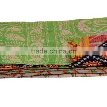 Cotton Made Kantha Quilt India