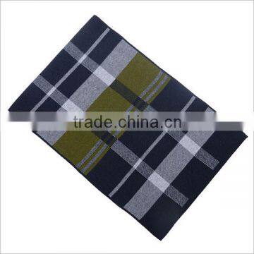 wholesales winter stripe jacquard men cashmere scarves for sales