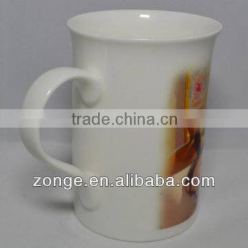 10oz Bone China Heat Transfer Mug