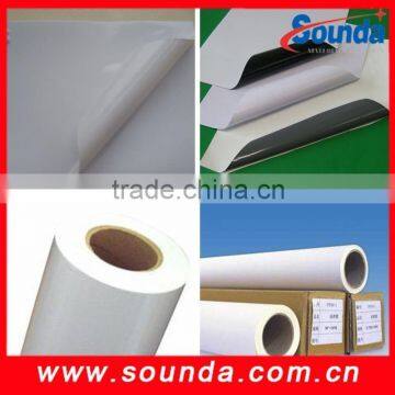 transparent self adhesive vinyl sheet/eco-friendly sticker
