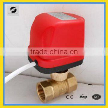 TF-CWX-50K electric heating valve ball valve motorized 9/24vdc ac220v dn20 3/4'' inch for auto-control