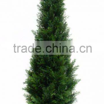 Hot sale artificial cypress tree topiary tree for doorgate decor