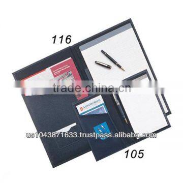 LB106 12 1/2 x 9 1/2 Bonded Leather President, SR. Padholder