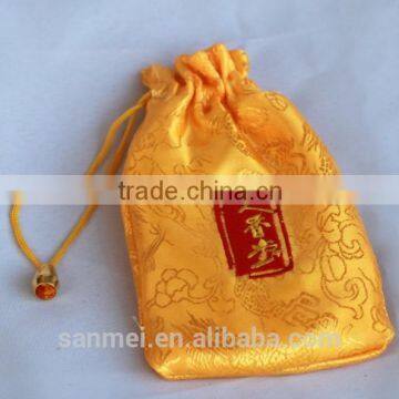 satin cloth jewelry pouch