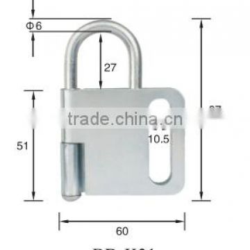 Cheap high strength Butterfly lockout hasp supported OEM Service