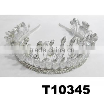 wholesale handmade rhinestone crystal party pageant tiara crown