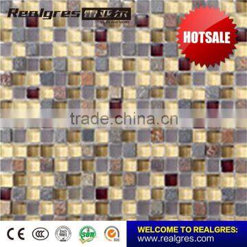 298x298mm Slate interior wall mosaic tiles