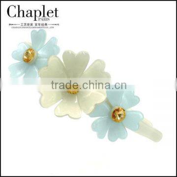 high quality cellulose acetate flowers hair accessories of hairbands for girls