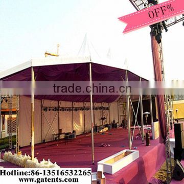 Professional manufacturer Nice looking clear high peak tent