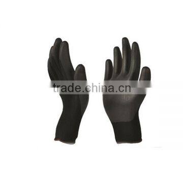 13 Gauge Polyester or Nylon Shell Great Grip Softtextile Foam Nitrile Coated Gloves