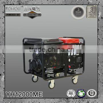 High efficiency brushless AC single phase petrol engine portable generator 10kva distributor manufacturer China