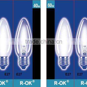 CANDLE LAMP DUBAI, CANDLE LAMP 60W, CANDLE LAMP 40W