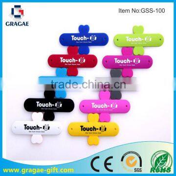 2014 HOT Selling Touch-U silicone mobile phone stand | silicone Mobile Phone Holder | Silicone Sucker Stand