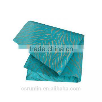 Colored Floral Wrapping Paper Nonwoven Cloth photo-5