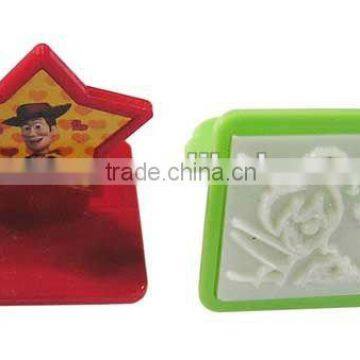 Star Shape Plastic Paddle Stamp