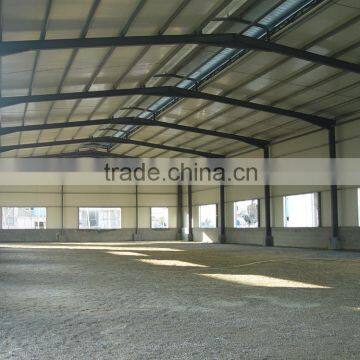 prefabricated construction design structure steel frame warehouse