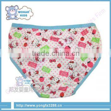 Famous Cartoon Cat Printing Pattern Child Girls' Underwear photo-2