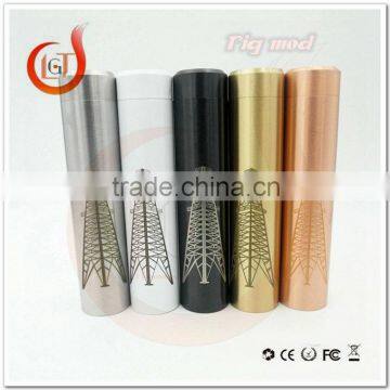 Electronic cigarette Kit mechanical 18650 copper Rig Mod V2 Kit in stock