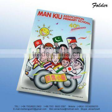 Plastic Single Page Folder