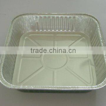 food foil containers for sweets and cake size 205mm * 205mm * 46.5mm