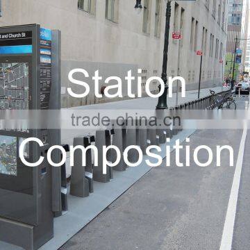 Good Quality Public City Rental Bicycle With Sharing System