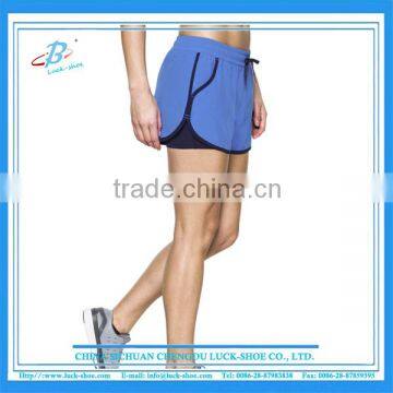 Women woven running jumping shorts