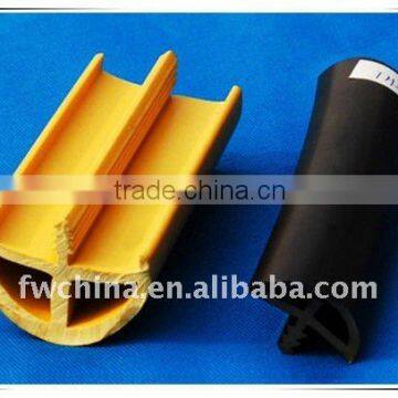 two holes profile pvc edge bading