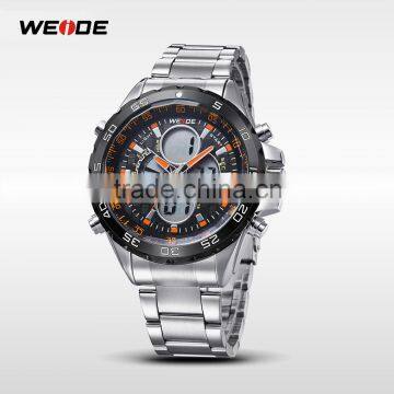 HOT SELL IN Stainless Steel Durable Band Watch Male Outdoor Timepieces Weide Watch 2015 photo-2
