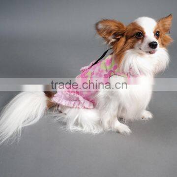 New Luxury Design Handmade Pink Color Hot Dog Pet Puppy Apparel photo-2