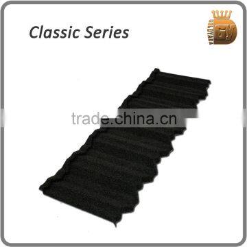 Low Price Colorful Classic Sand Steel Roofing Tiles/Classic Corrugated Lightweight Colorful Stone Coated Metal Roofing Tiles photo-4